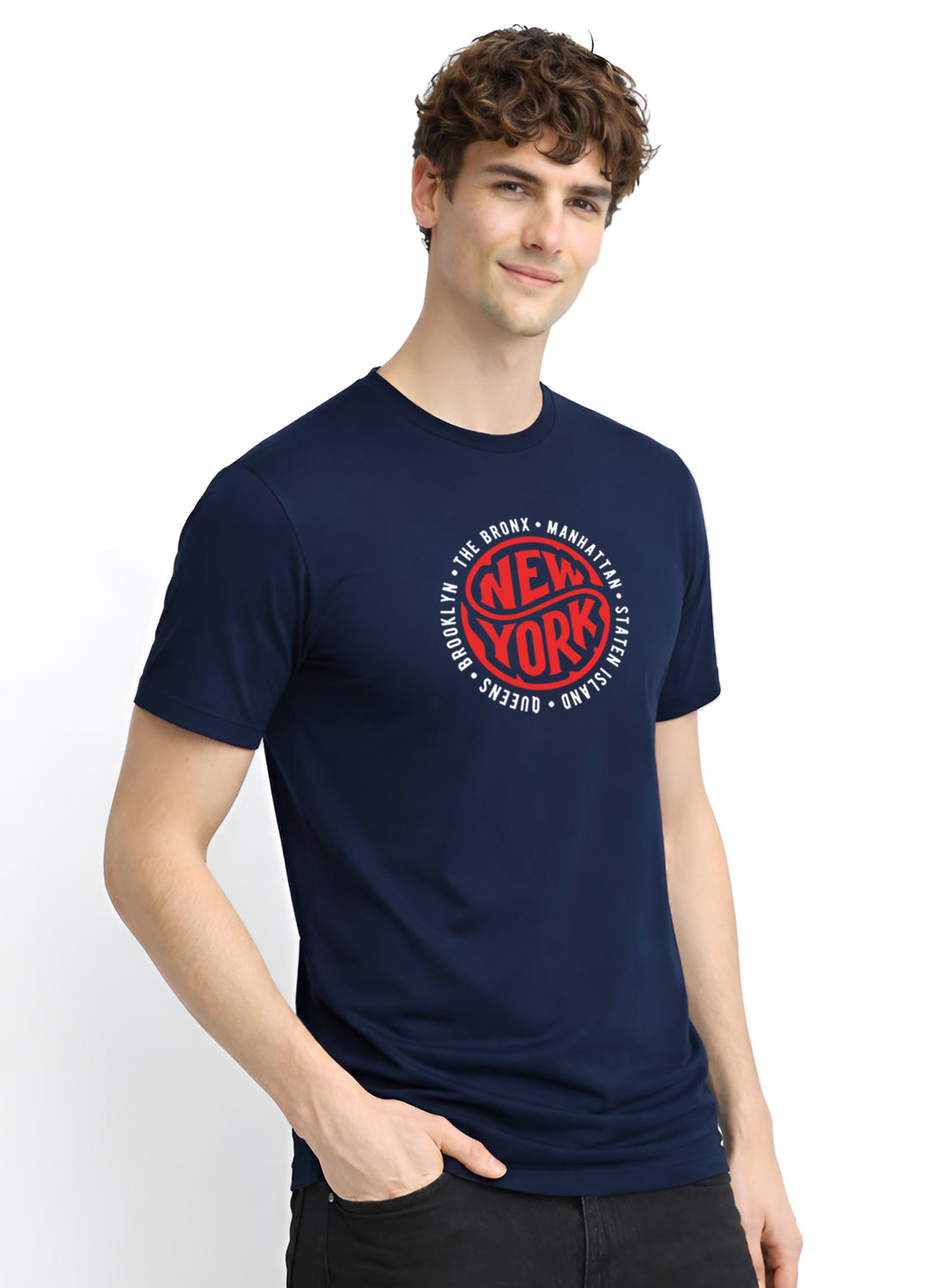 Men Navy  Summer Tshirt