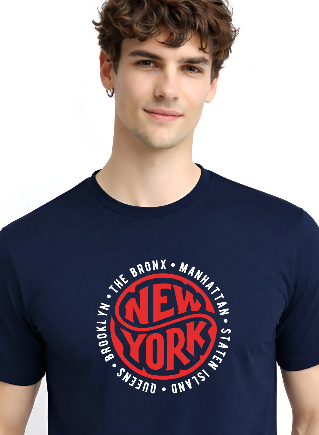 Men Navy  Summer Tshirt