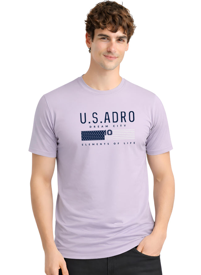 Men Grey Summer Tshirt