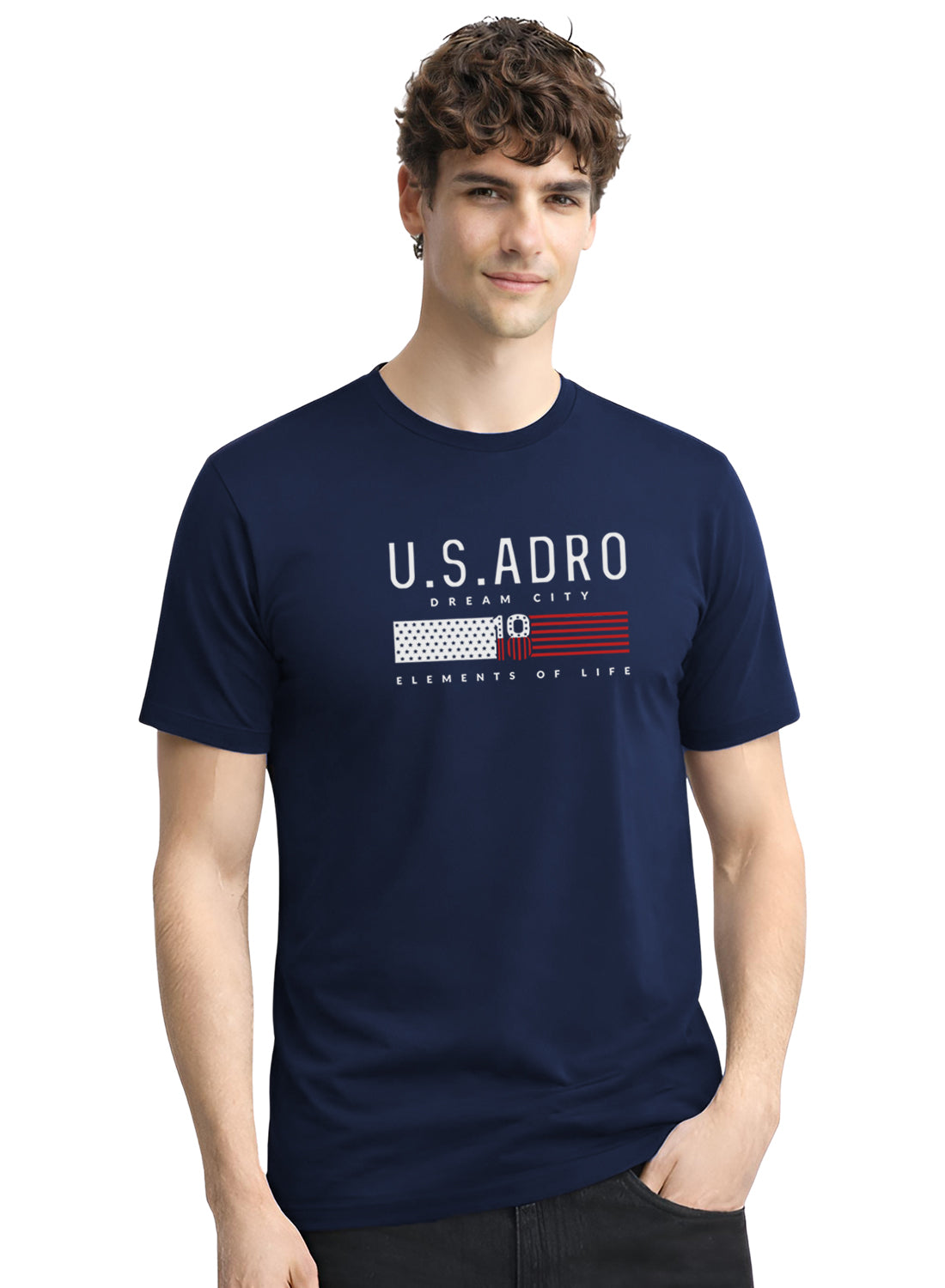 Men Navy  Summer Tshirt