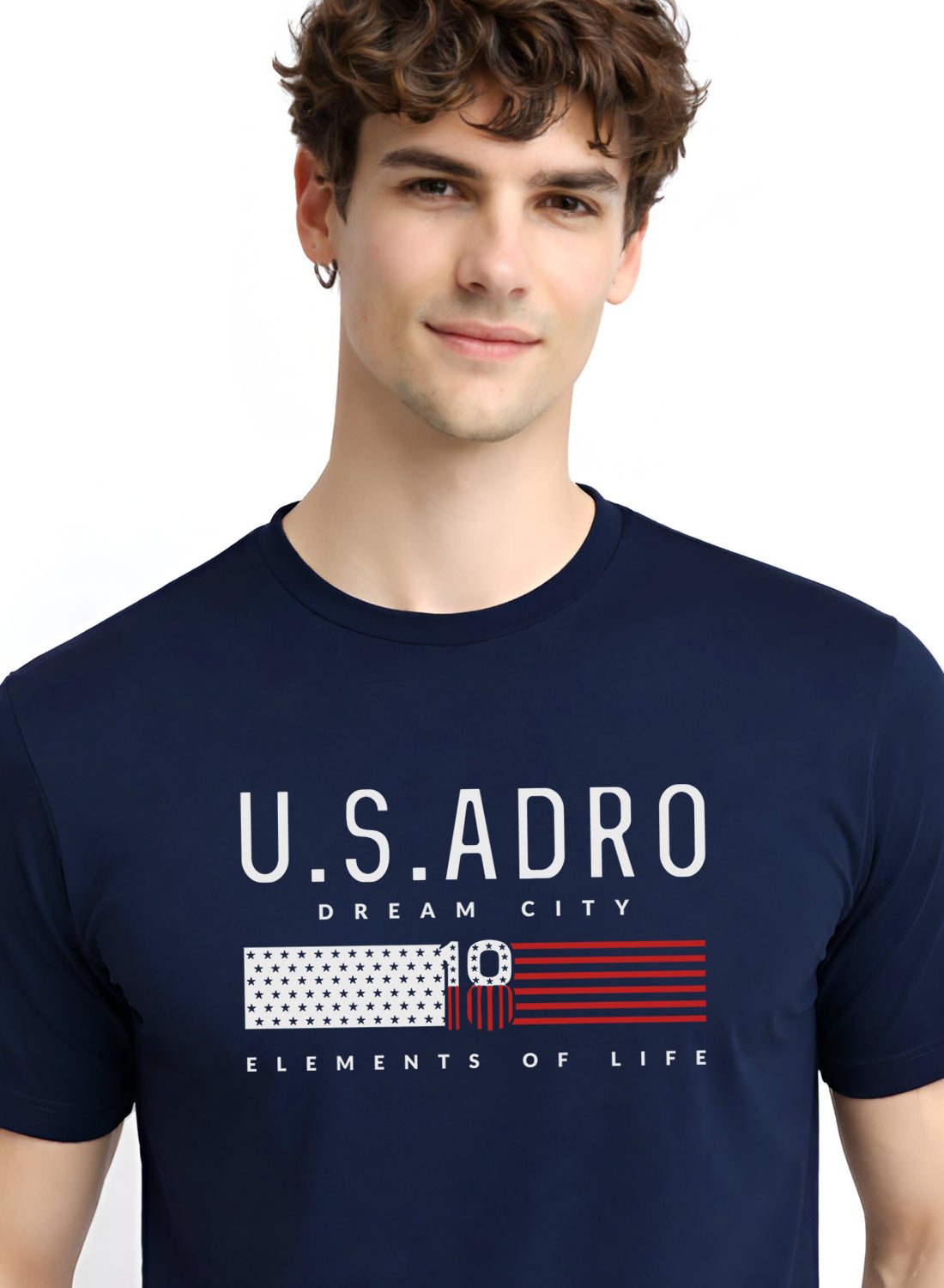 Men Navy  Summer Tshirt