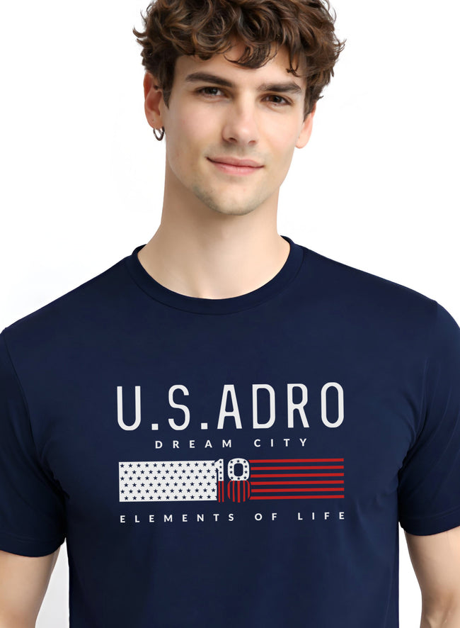 Men Navy  Summer Tshirt