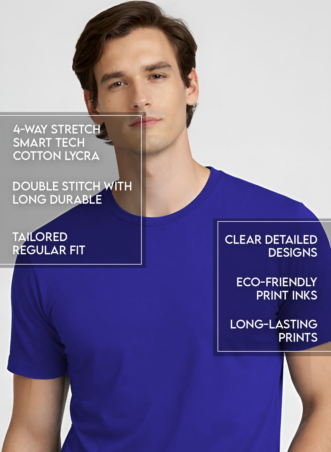 Men Badminton Tshirt