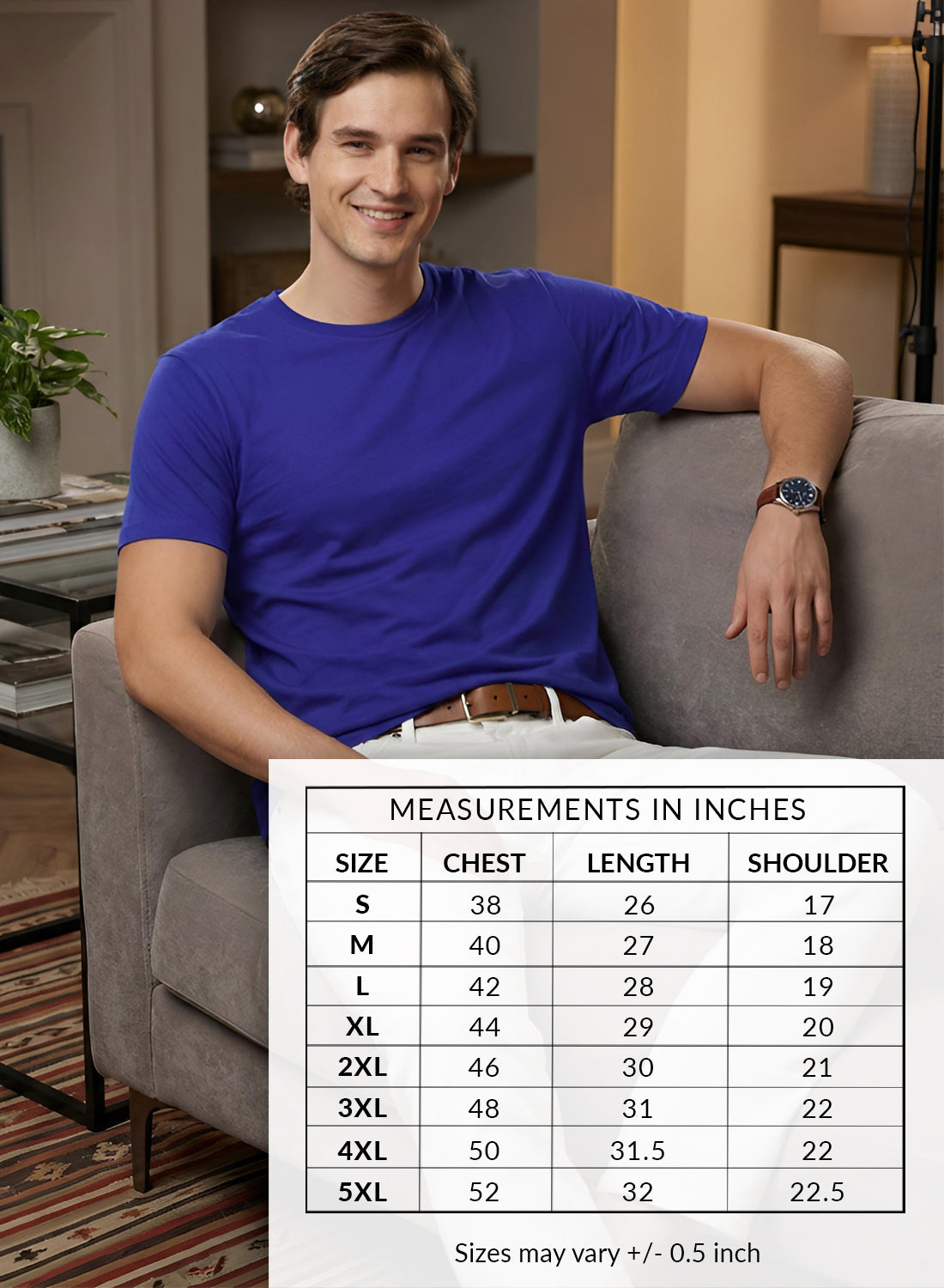 Men Badminton Tshirt