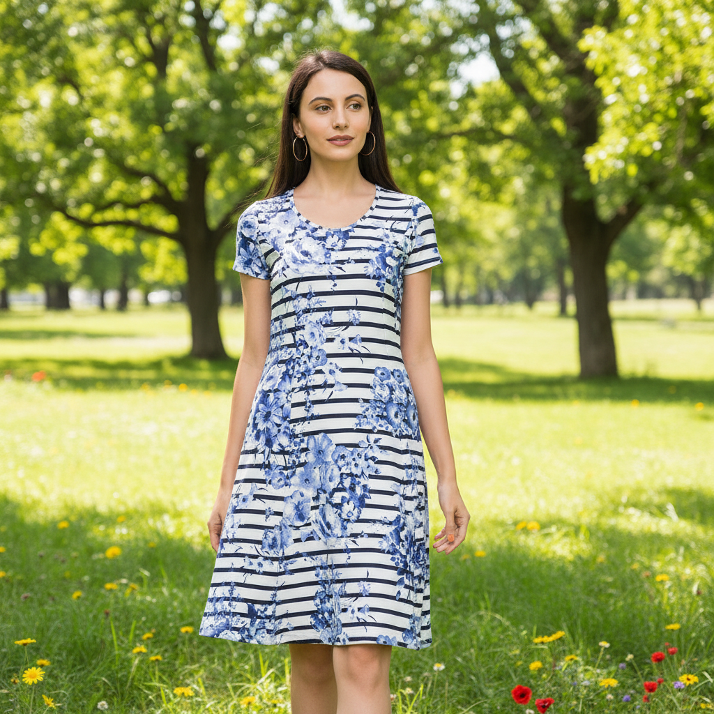 Women All Over Floral Print Dress