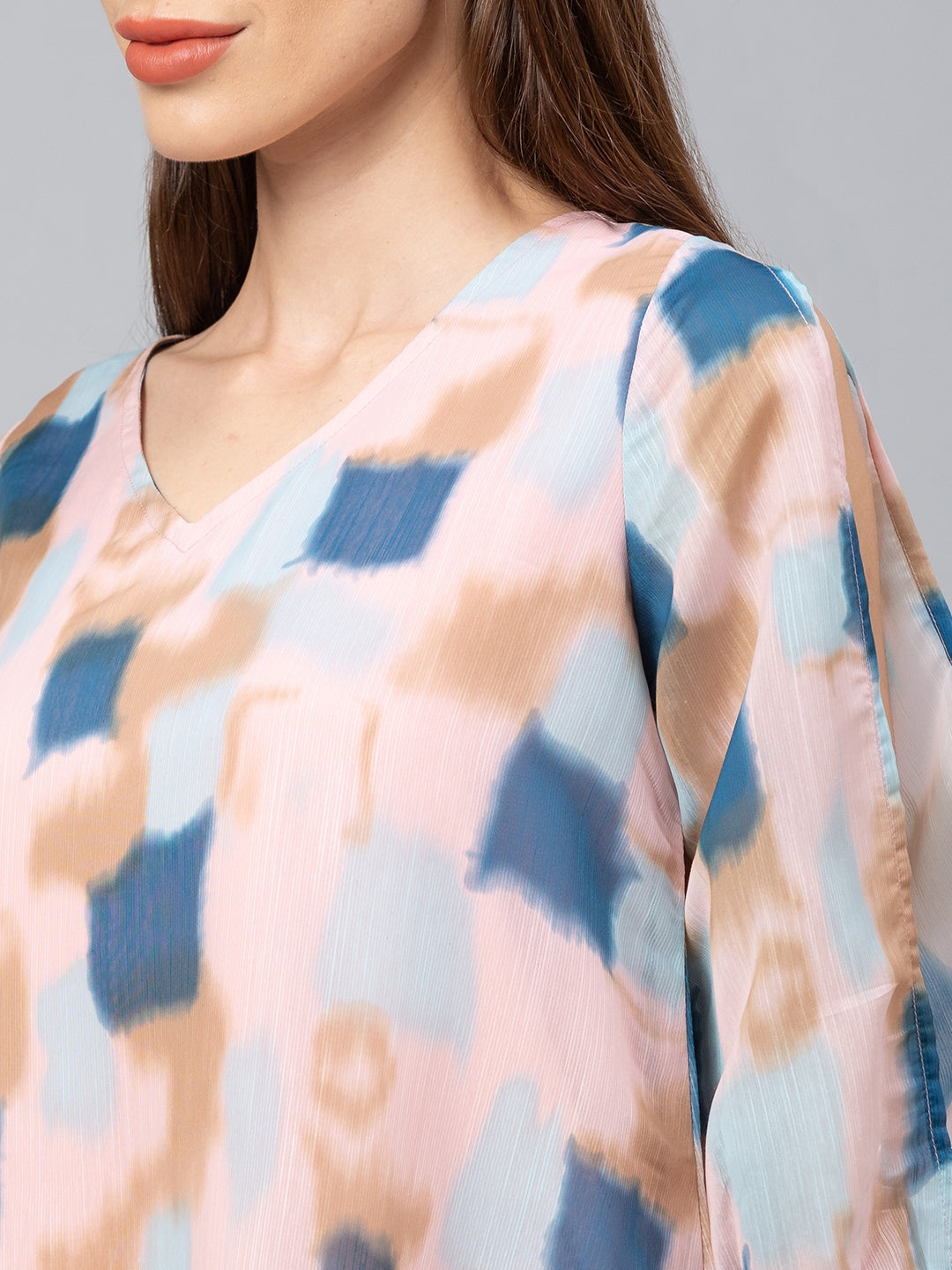 Women Abstract Printed Dress