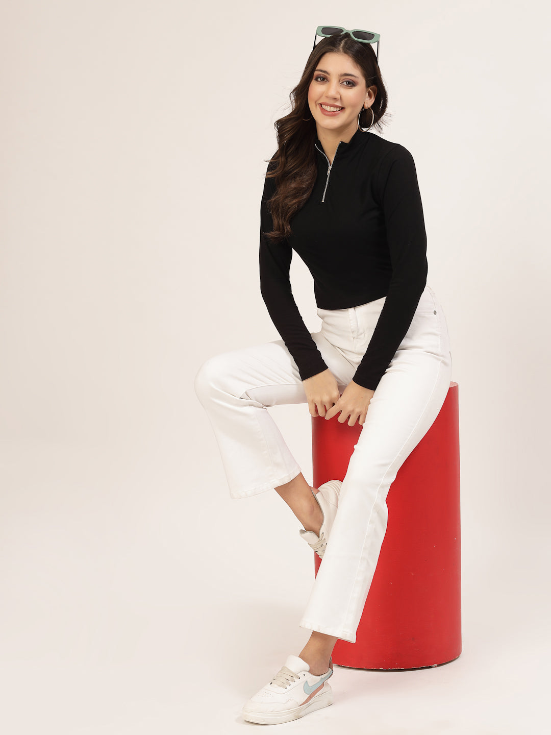 Women Odor-Free Black Top