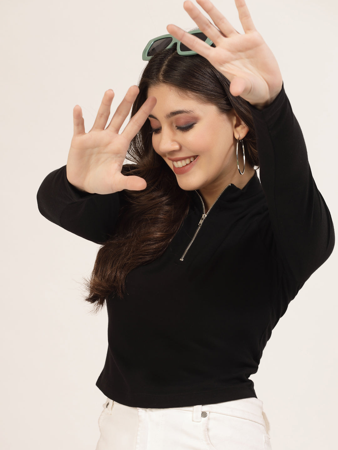 Women Odor-Free Black Top