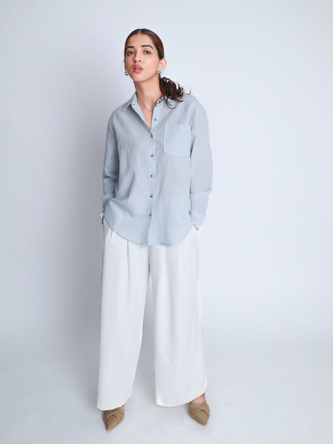 Women Linen Premium Casual Wear Shirt