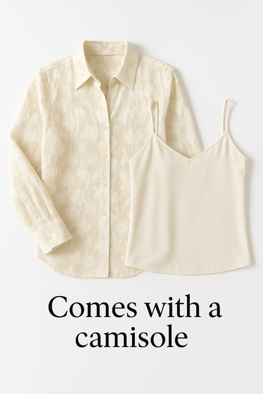 Women Off White Jacquard Party Wear Shirt
