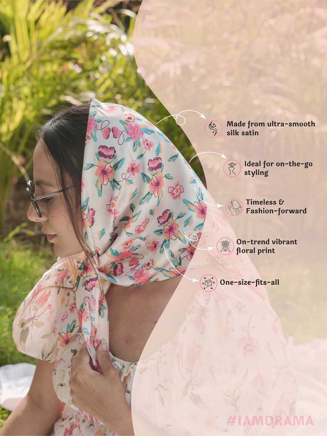 Multi Bloom Bandana
