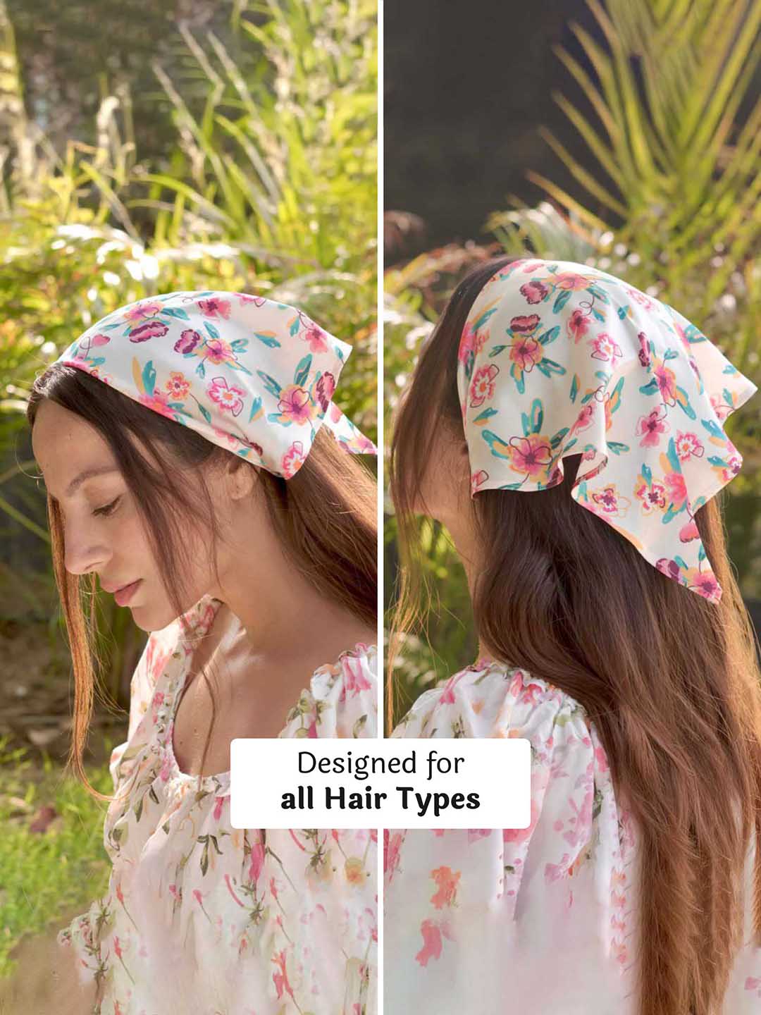 Multi Bloom Headscarf
