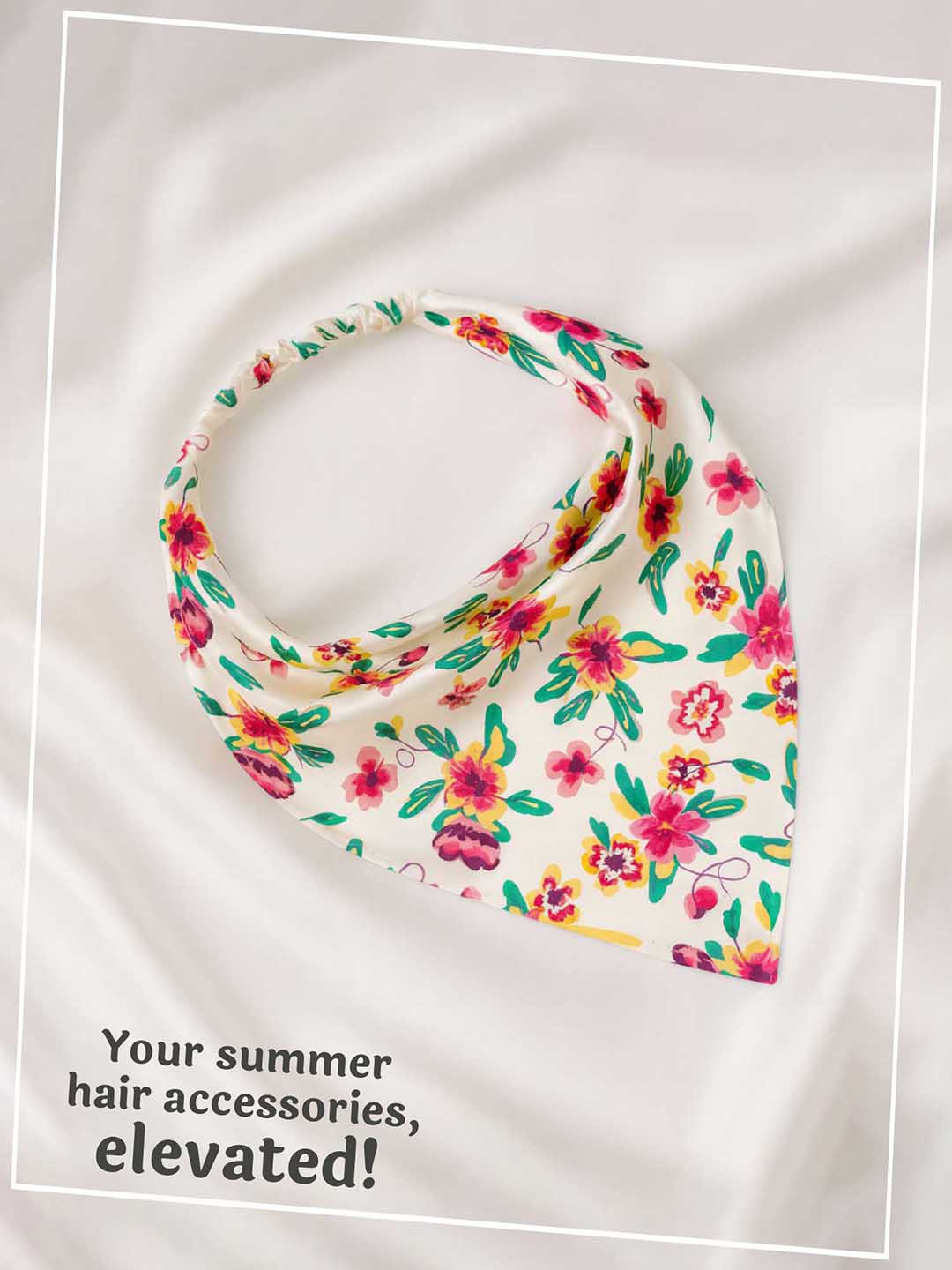 Multi Bloom Headscarf