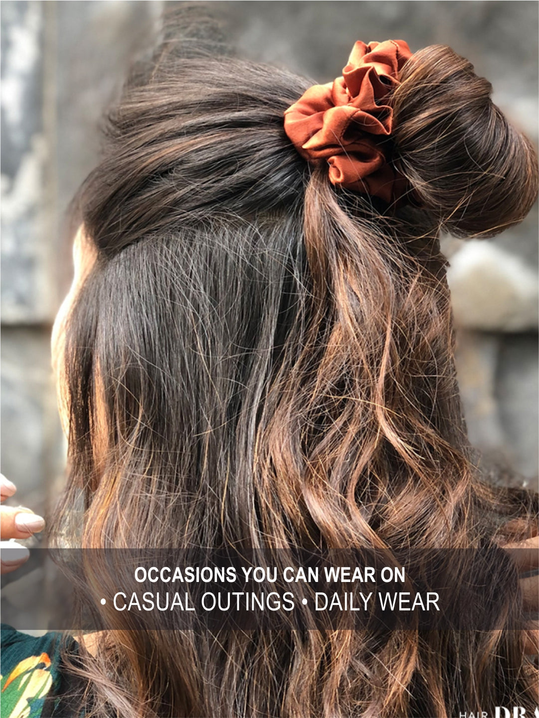 Satin Scrunchie Set Of 3