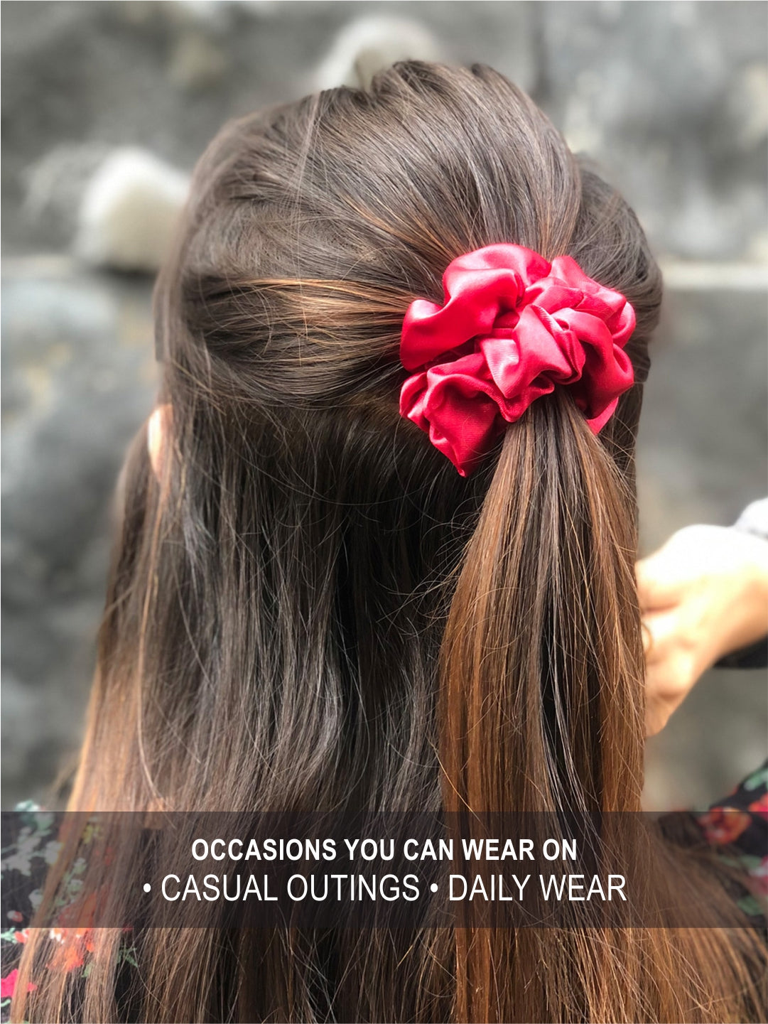 Ruby Scrunchies Set Of 3