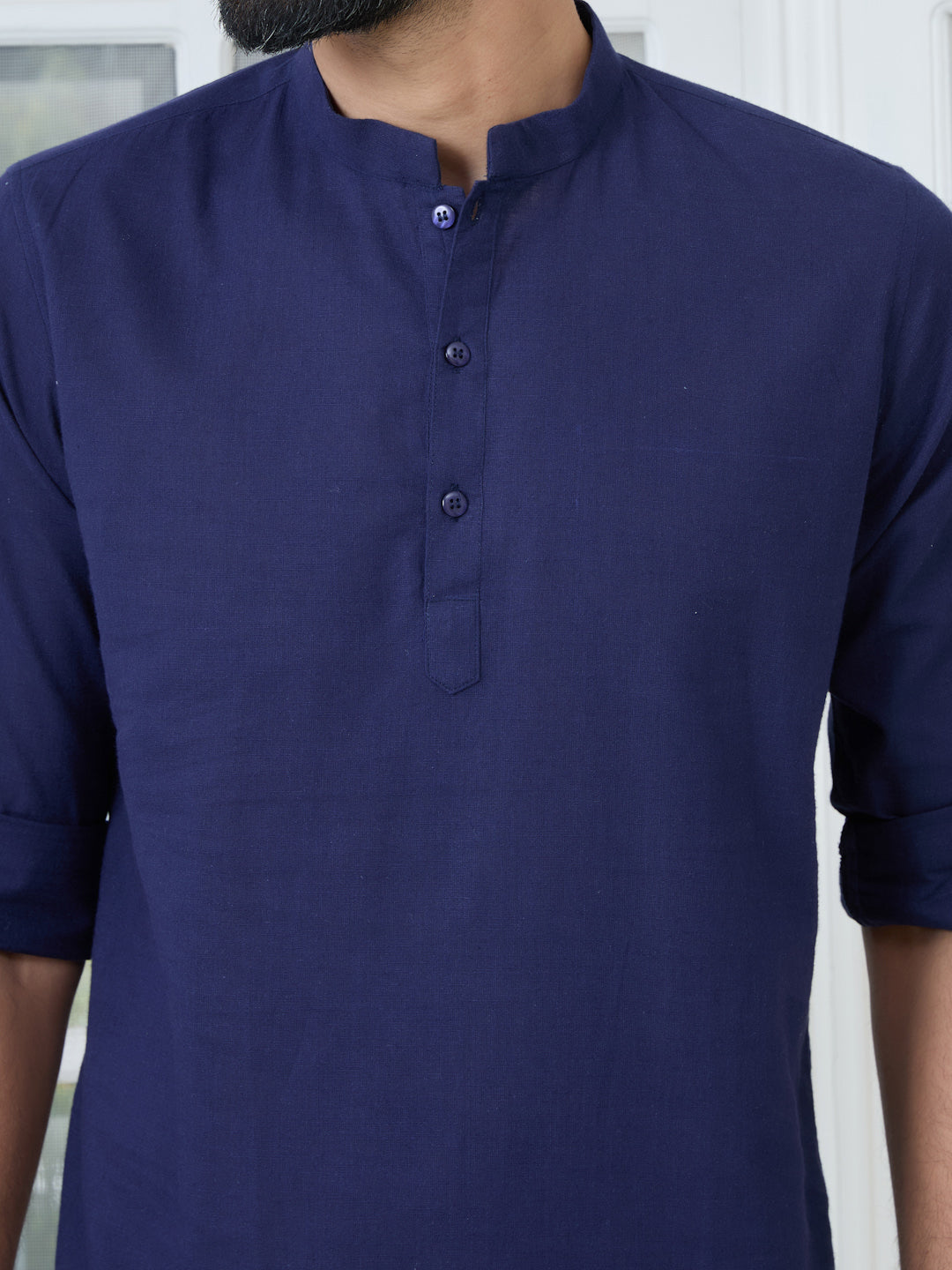 Men Nave Pure cotton Short Kurta