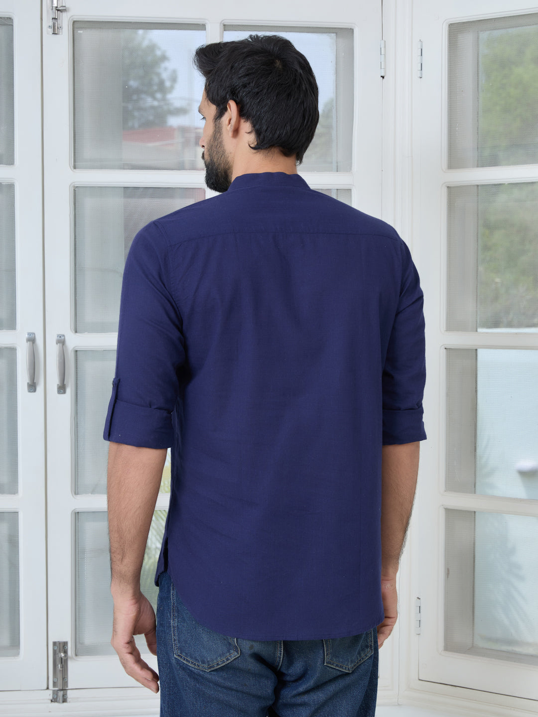 Men Nave Pure cotton Short Kurta