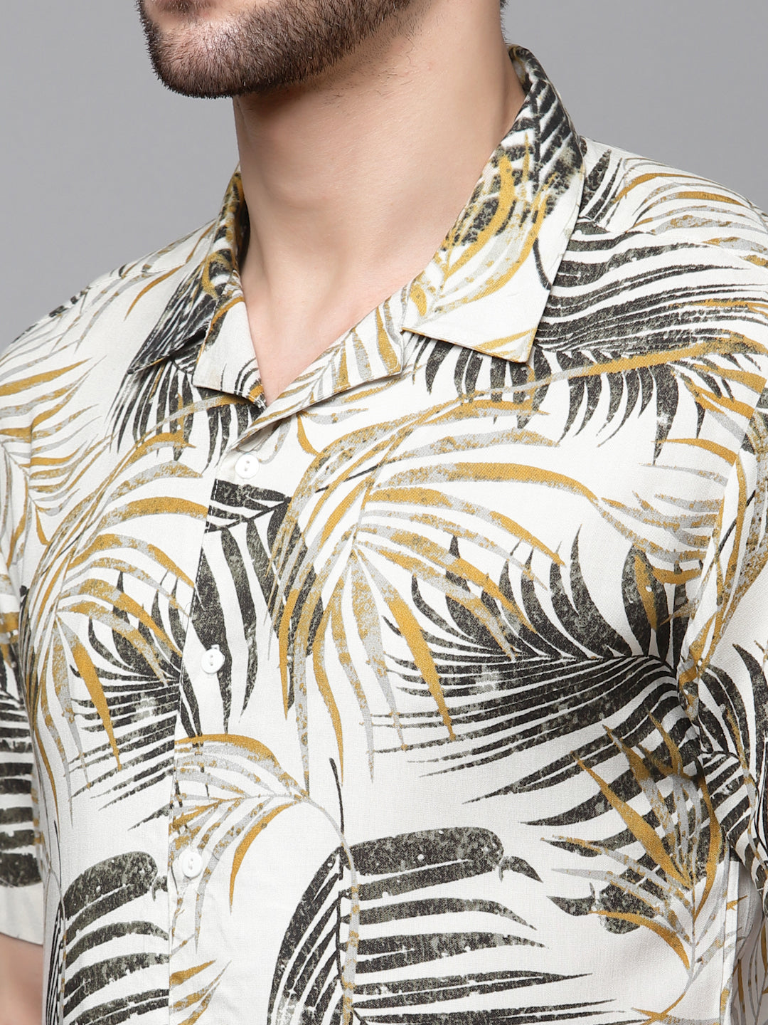 Men Printed Half Sleeve Co-ord Set