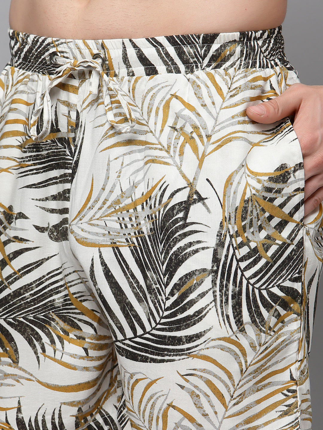 Men Printed Half Sleeve Co-ord Set