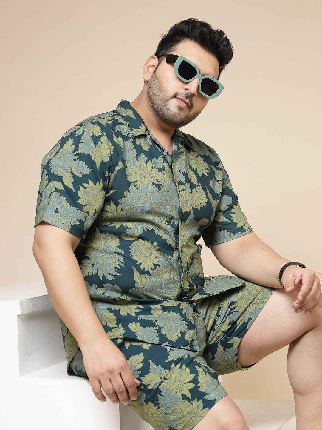 Men Botanical Leaf Ensemble