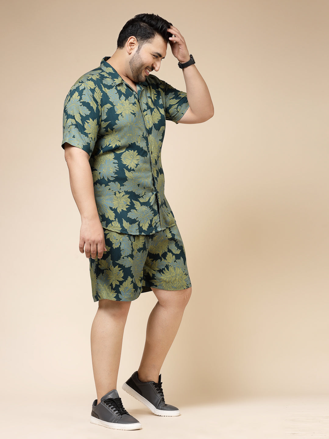 Men Botanical Leaf Ensemble