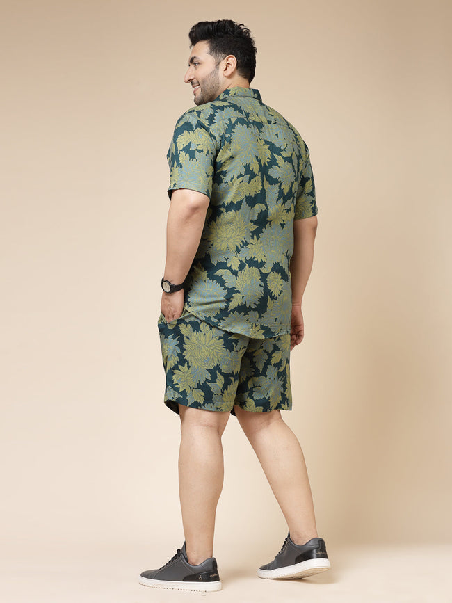 Men Botanical Leaf Ensemble
