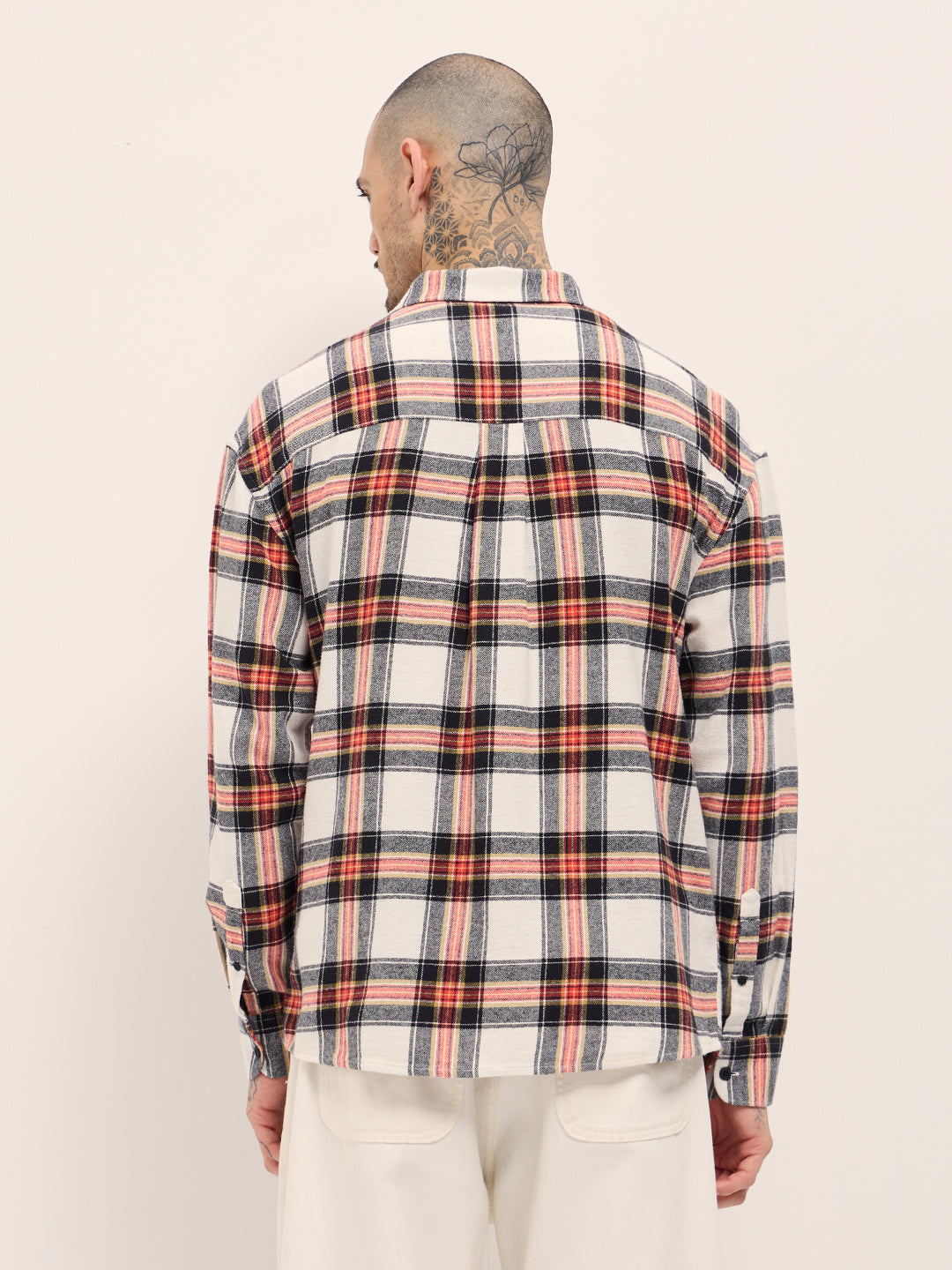 Men Multi-Color Checked Relax Fit Casual Shirt