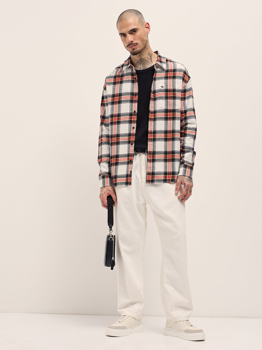 Men Multi-Color Checked Relax Fit Casual Shirt