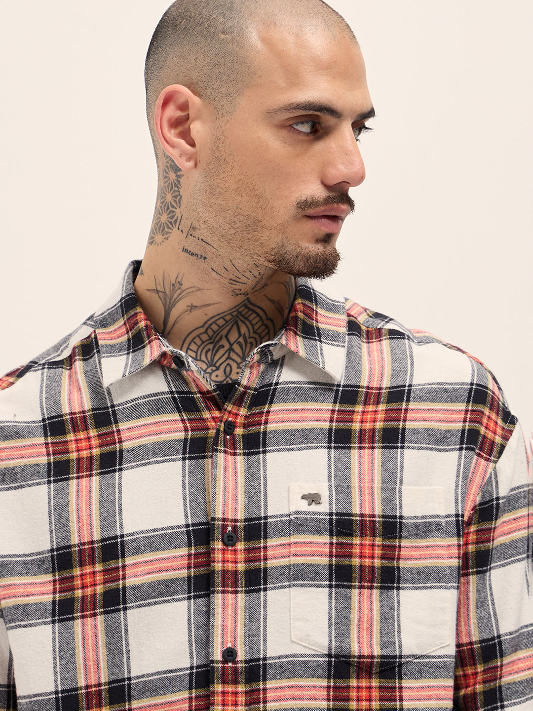 Men Multi-Color Checked Relax Fit Casual Shirt