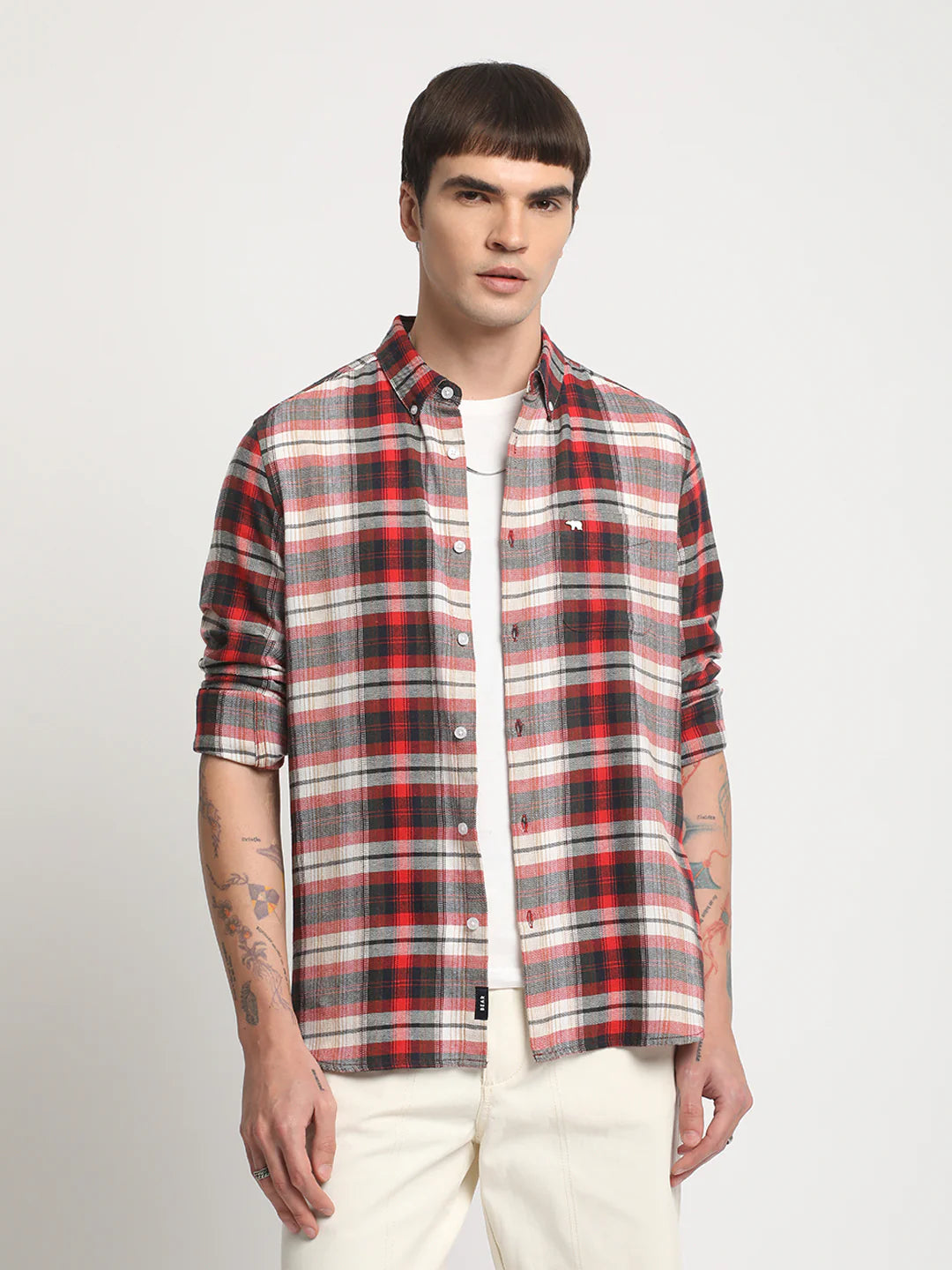 Men Multi Checked Casual Shirt