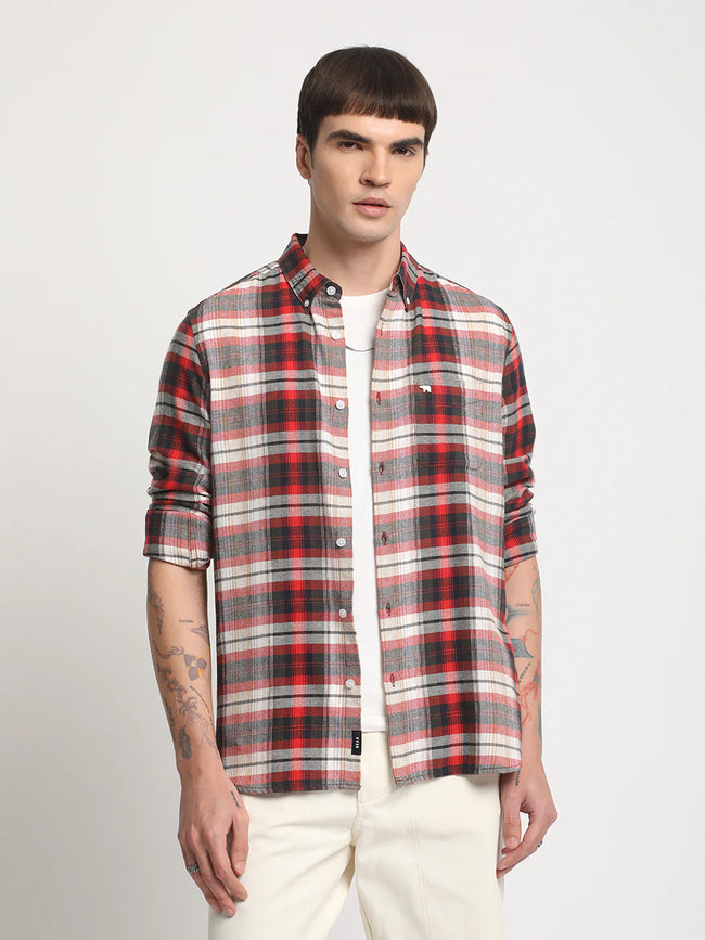 Men Multi Checked Casual Shirt