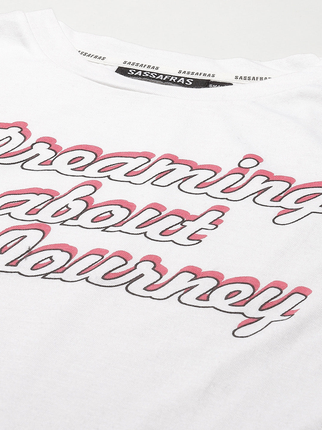 White Dreaming About The Journey T-Shirt