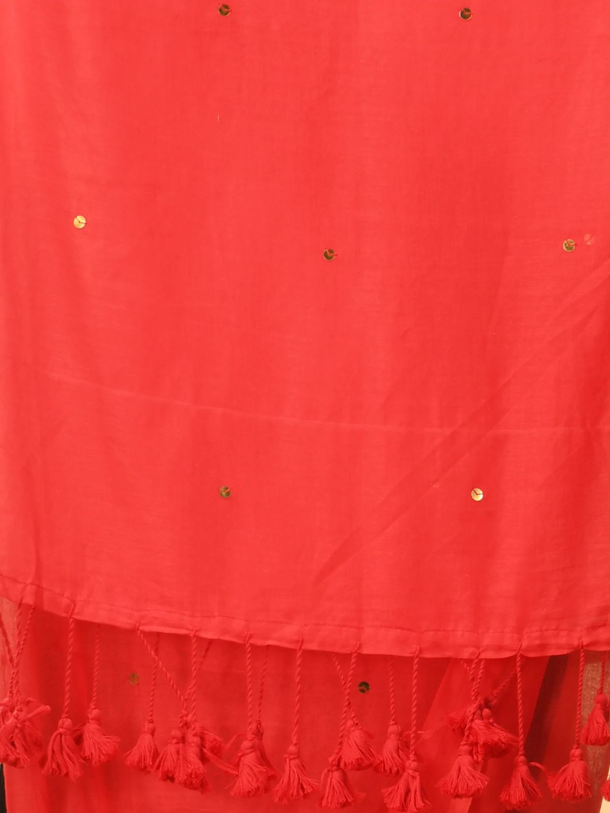 Women Cotton Sequence Saree