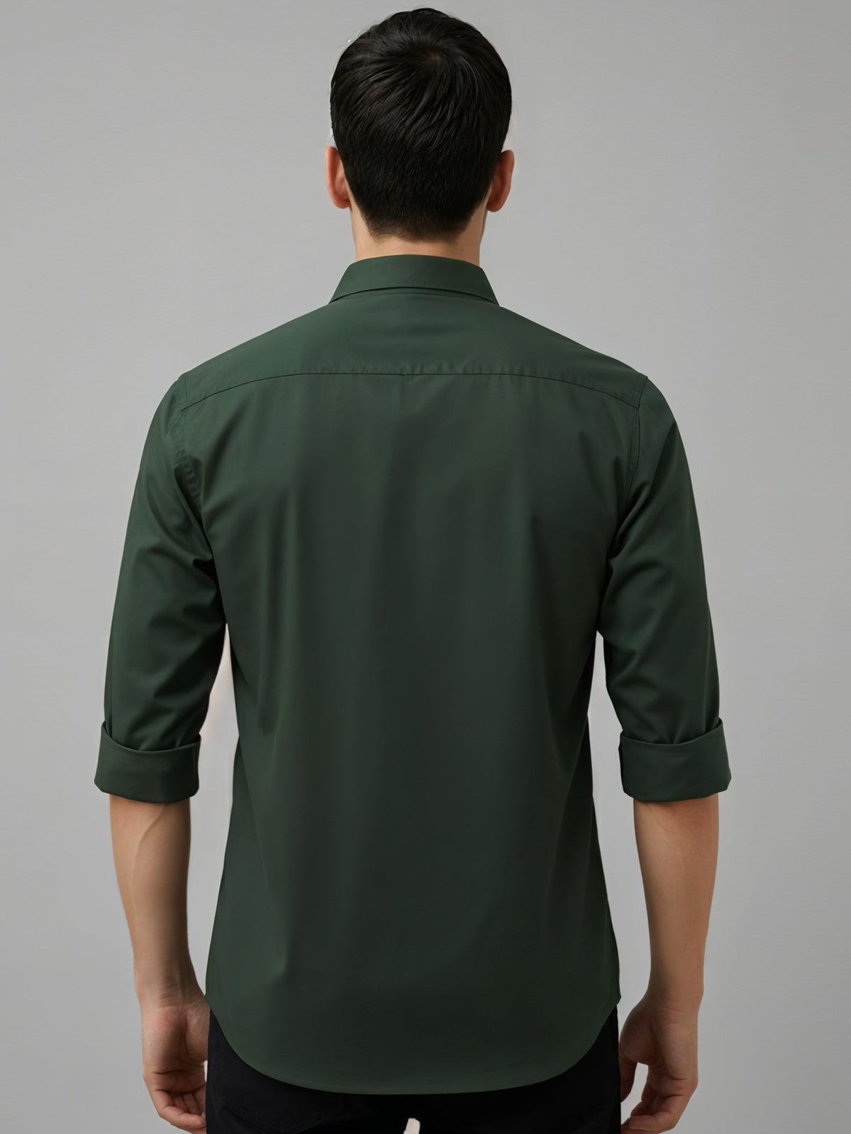 Men Cotton Twill Cargo Shirt