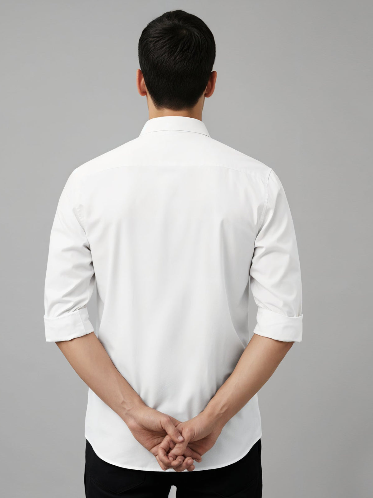 Men Cotton Twill Cargo Shirt
