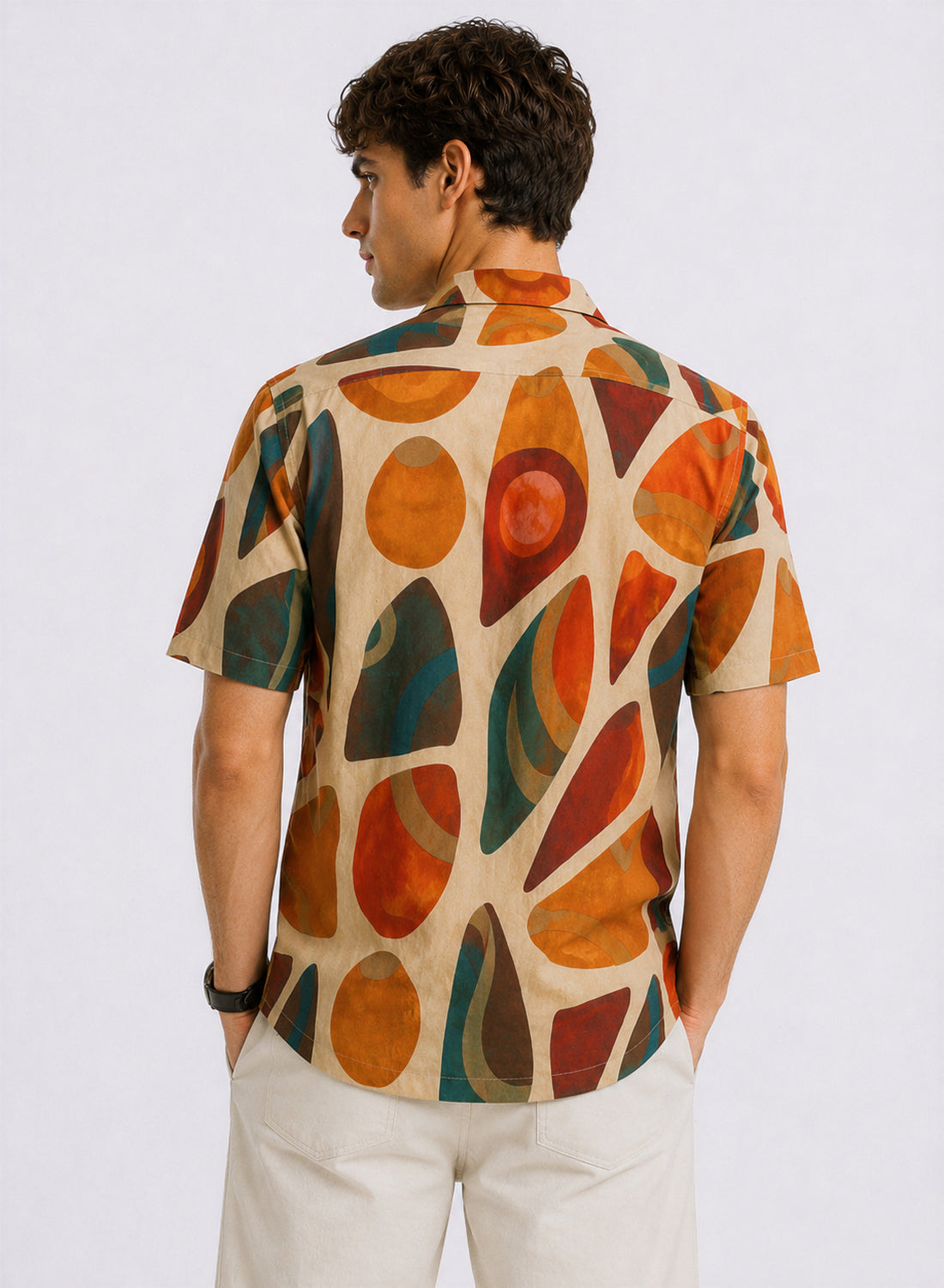 Men Multi Summer Casual Shirt