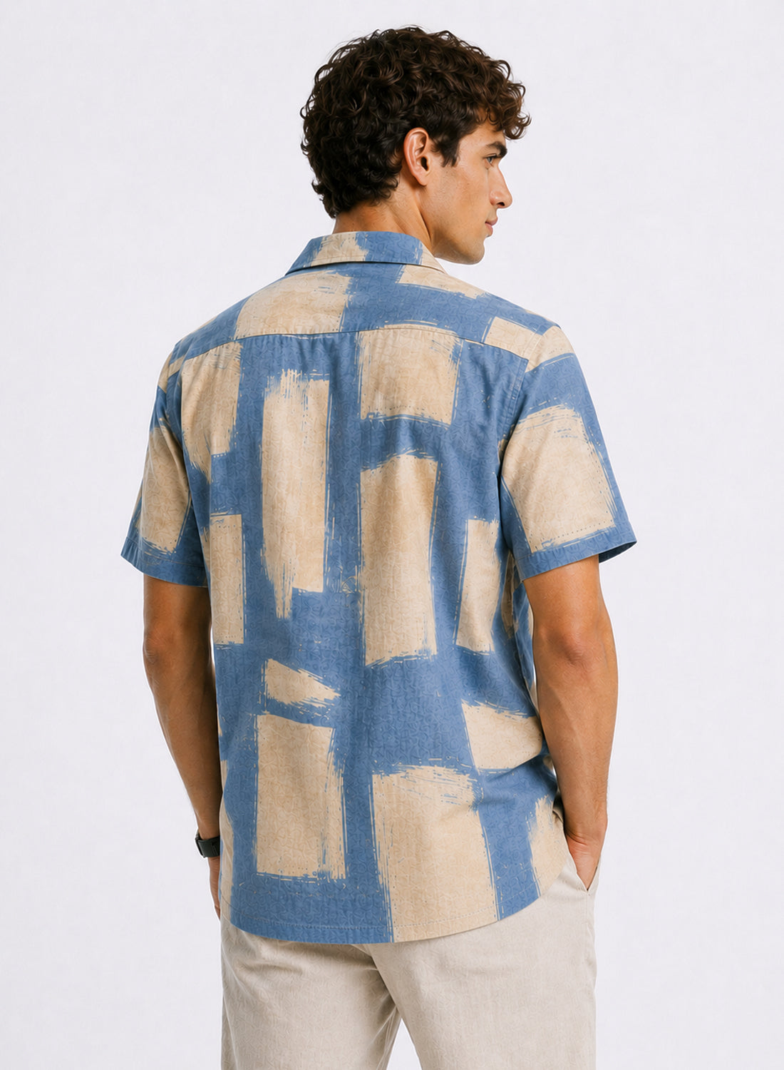 Men Multi  Casual Summer Shirt