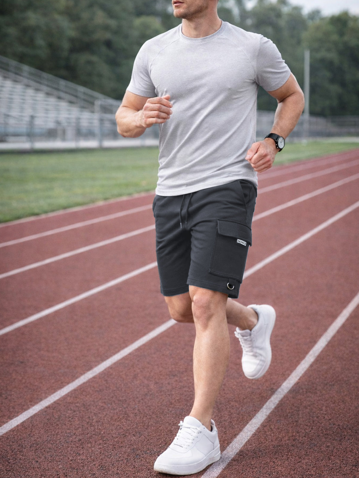 Men Cotton Cargo Shorts
