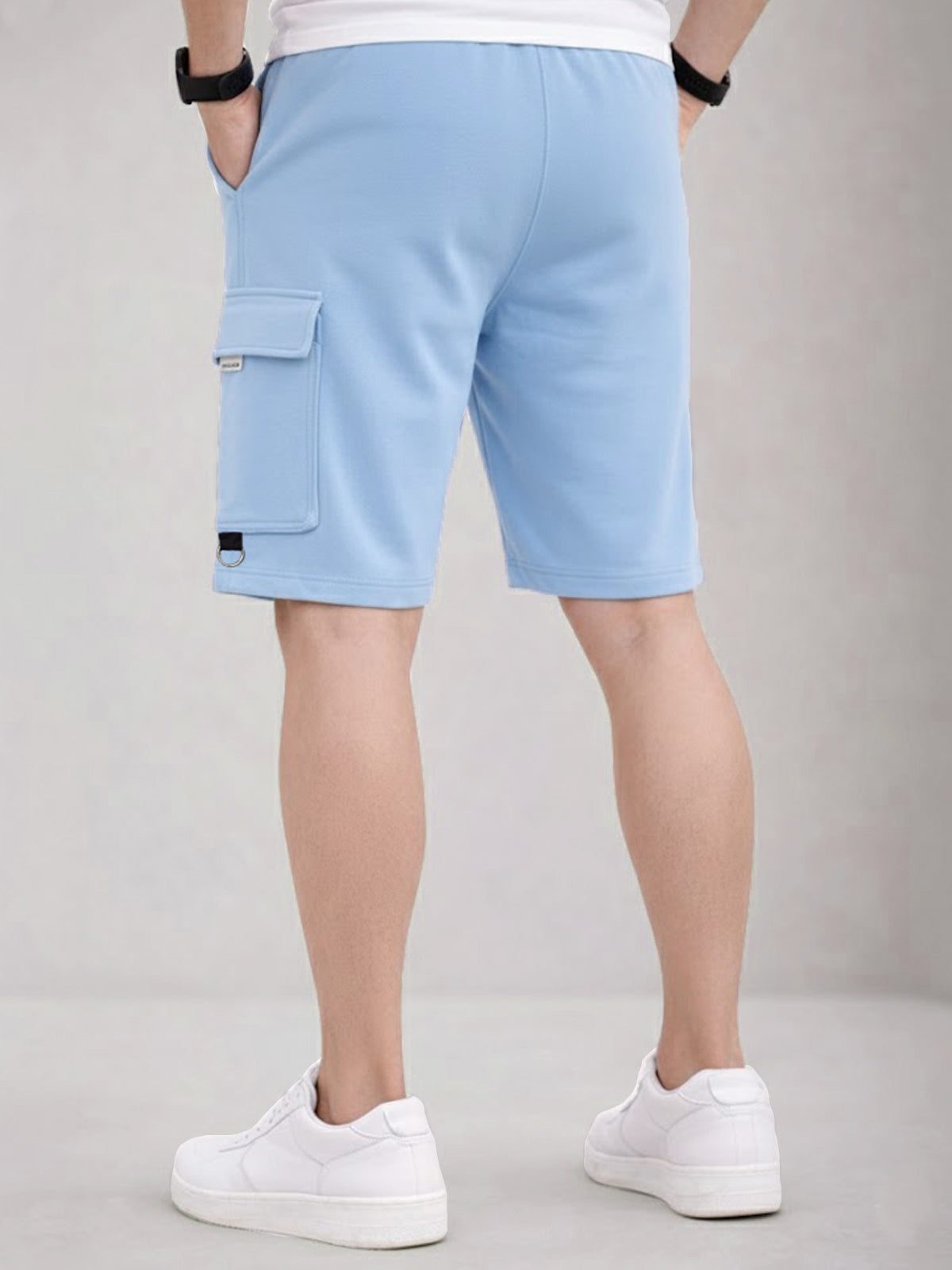 Men Cotton Cargo Shorts