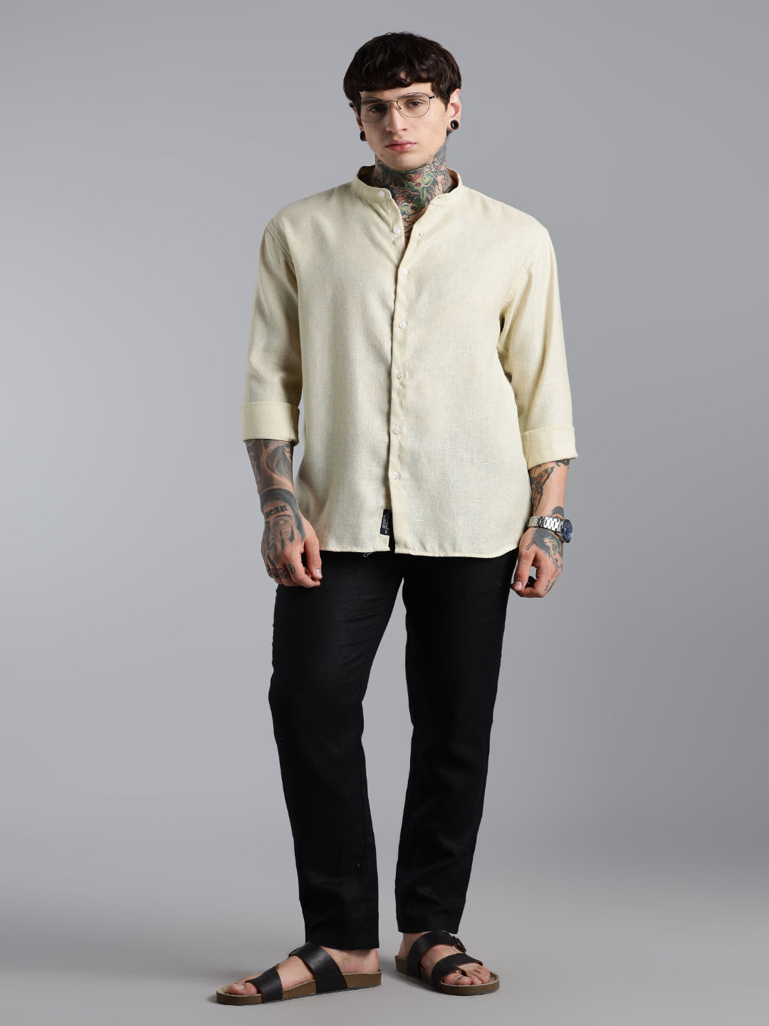 Men Briar Blue Floral Shirt