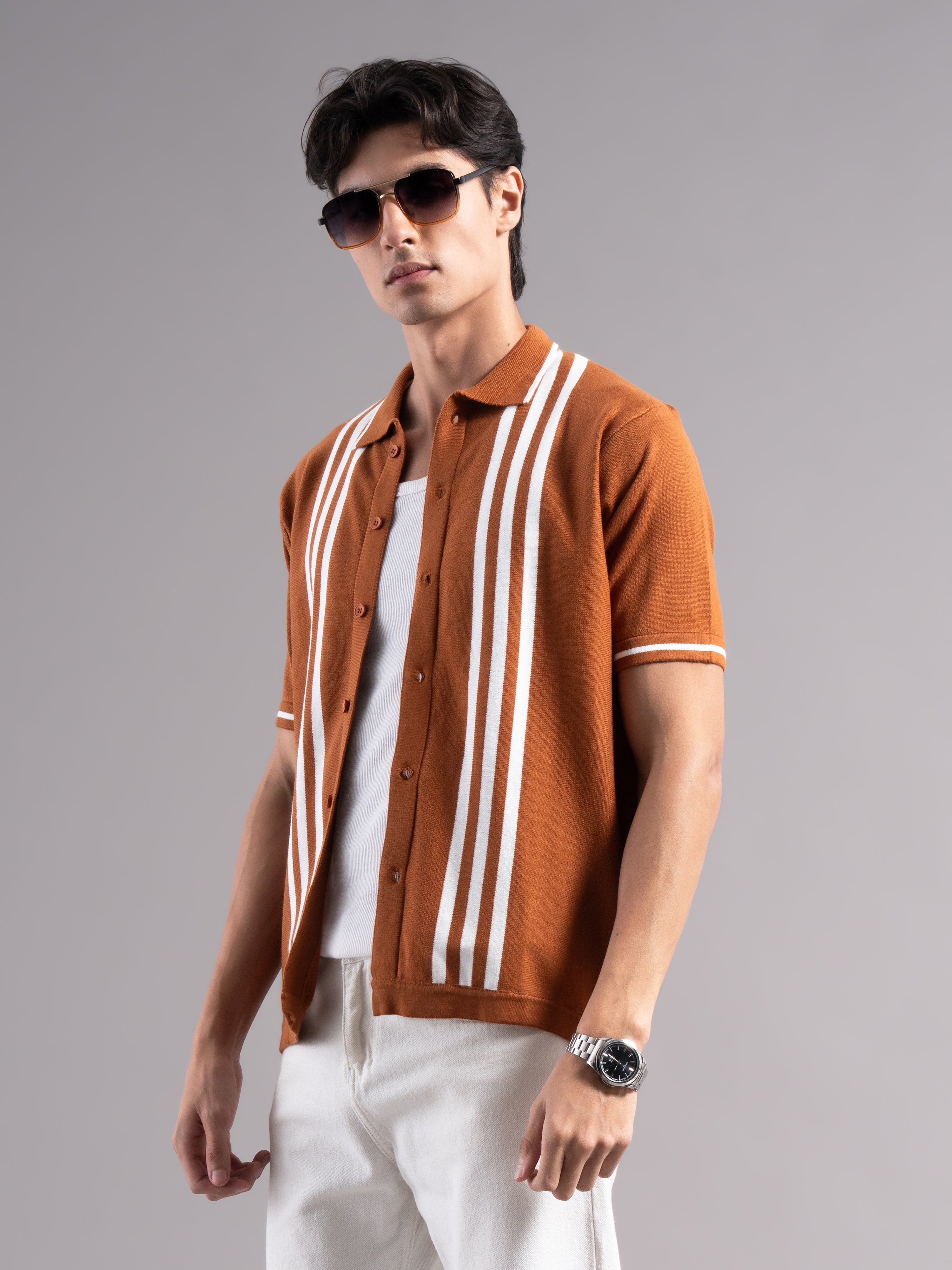Men Aldor Knit Shirt