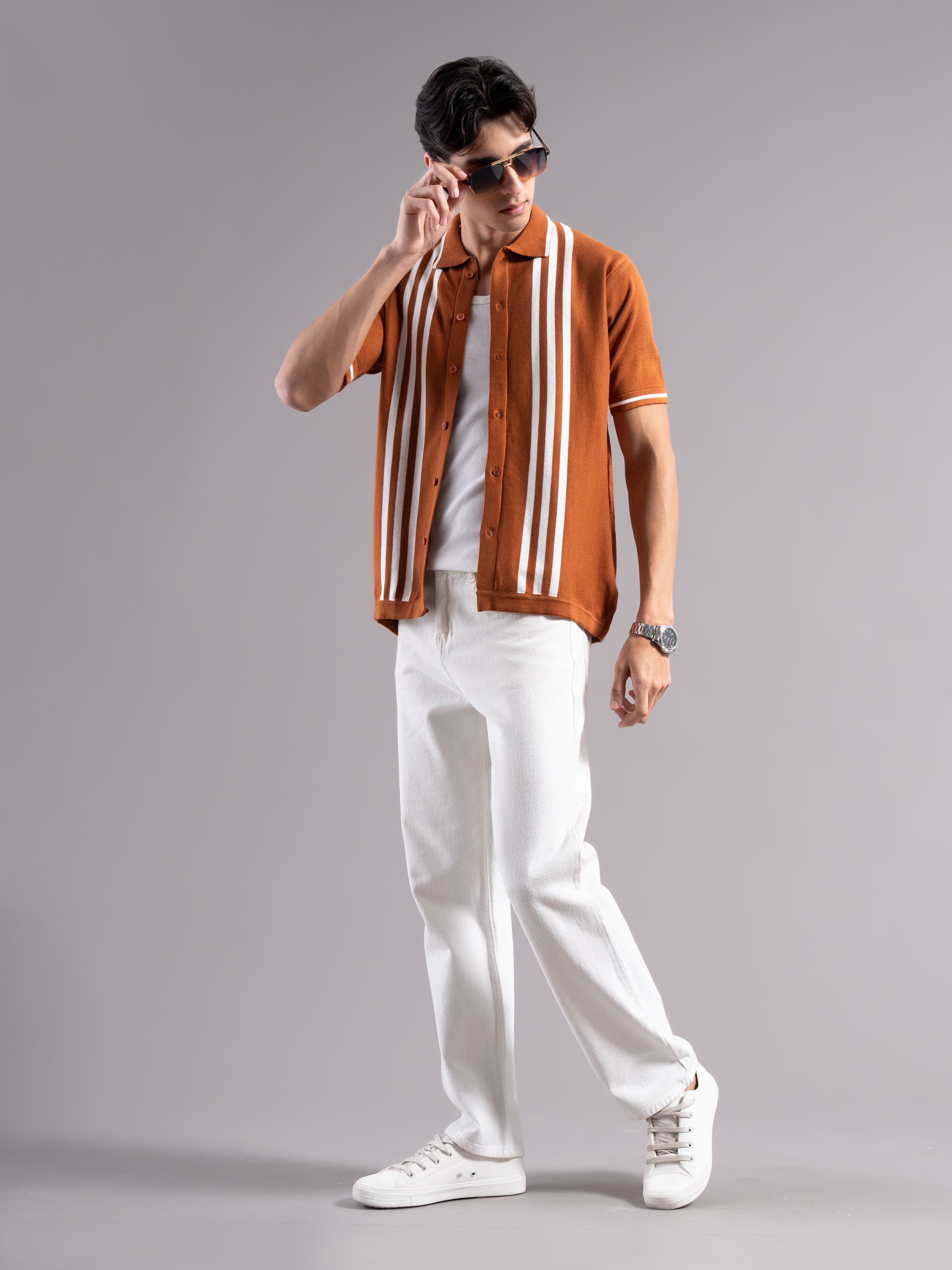Men Aldor Knit Shirt