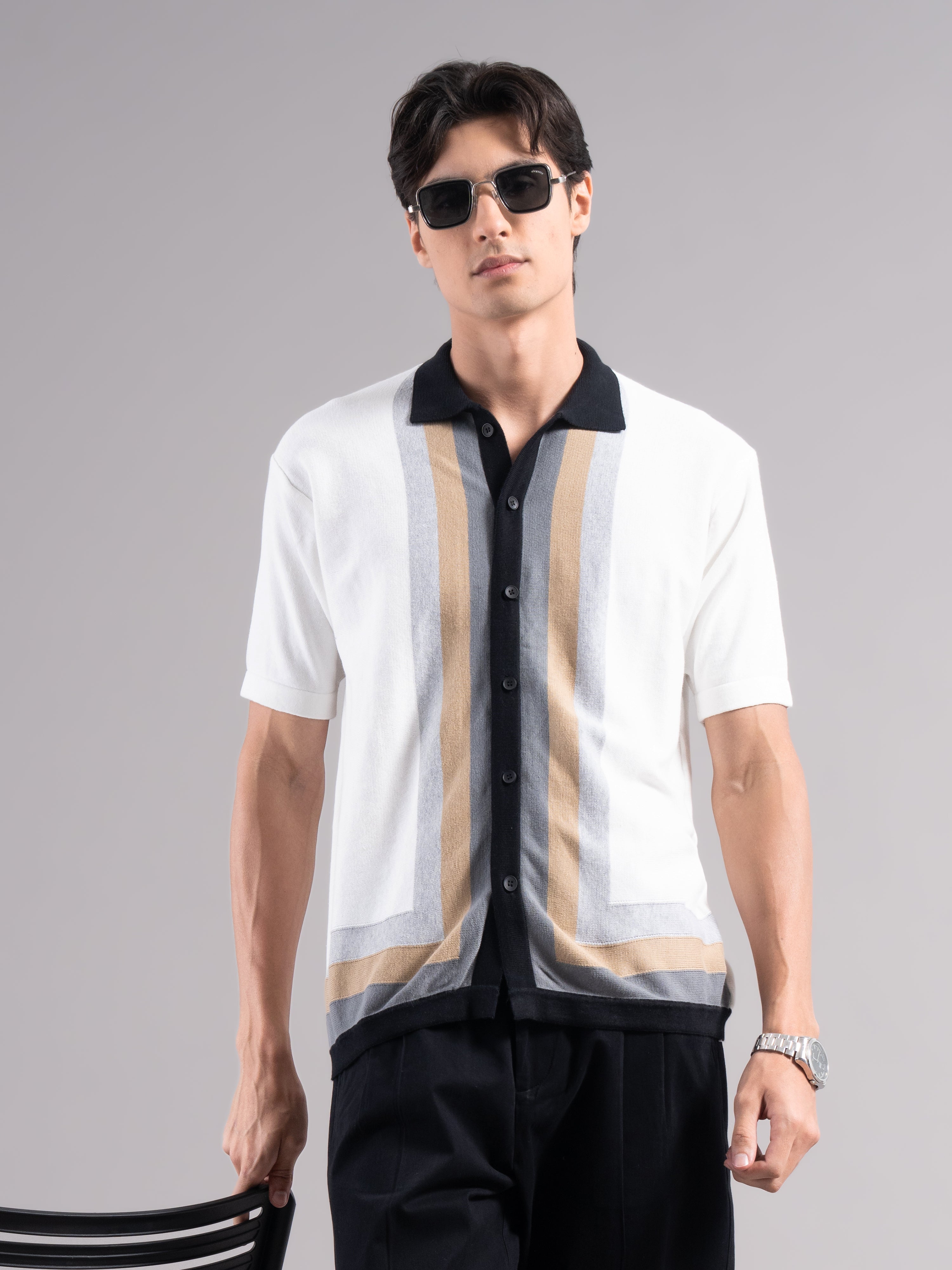 Men Aldren Knit Shirt