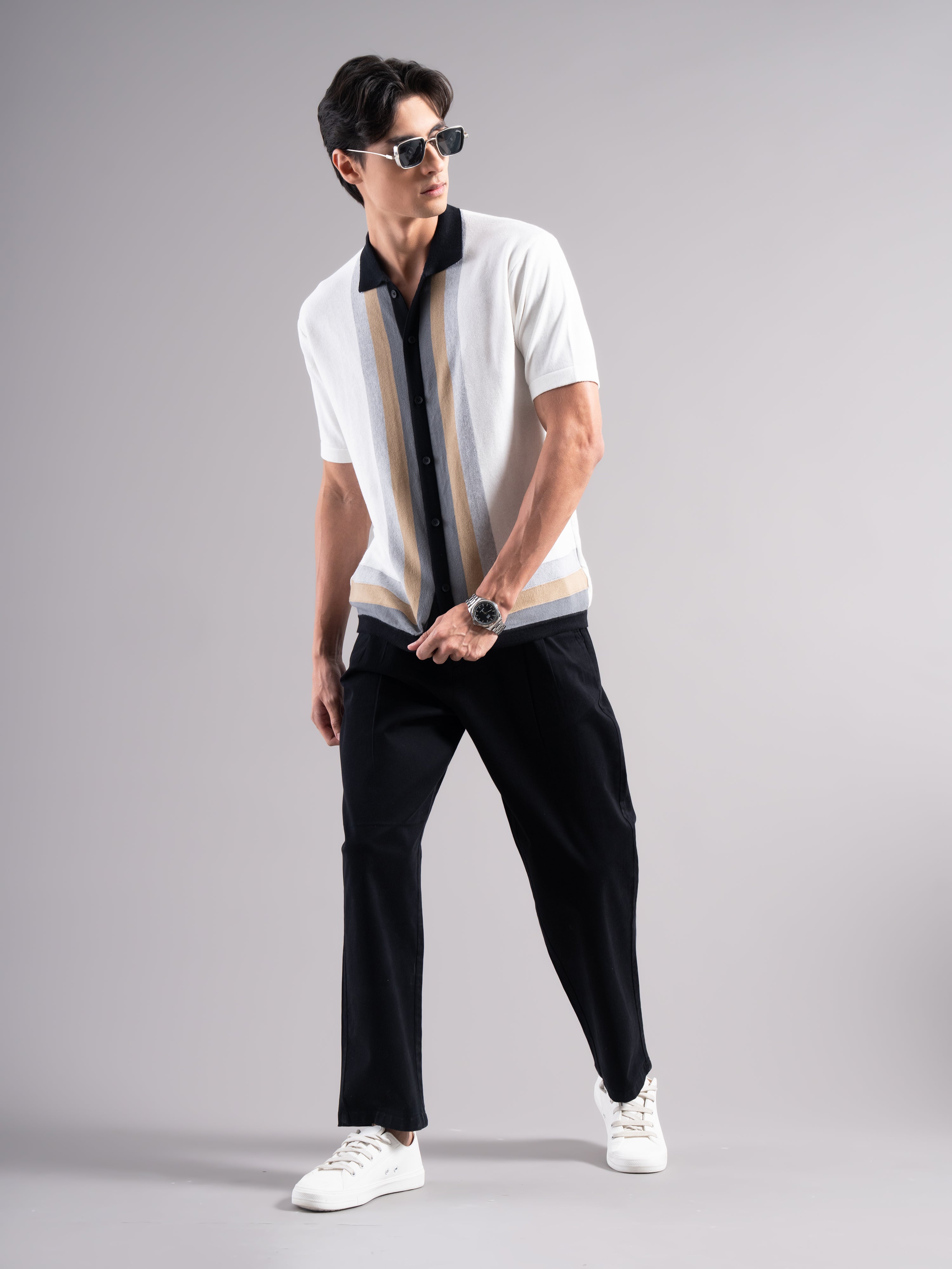 Men Aldren Knit Shirt