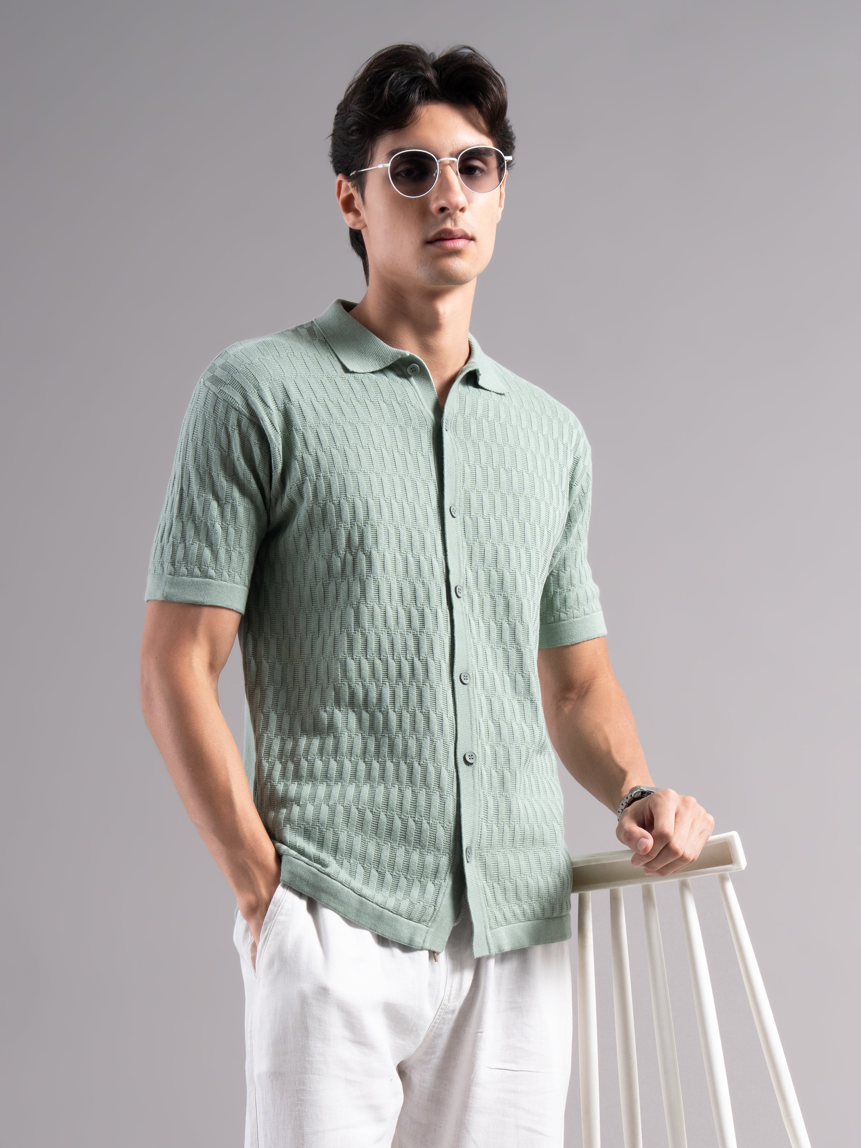 Men Alvorn Knit Shirt
