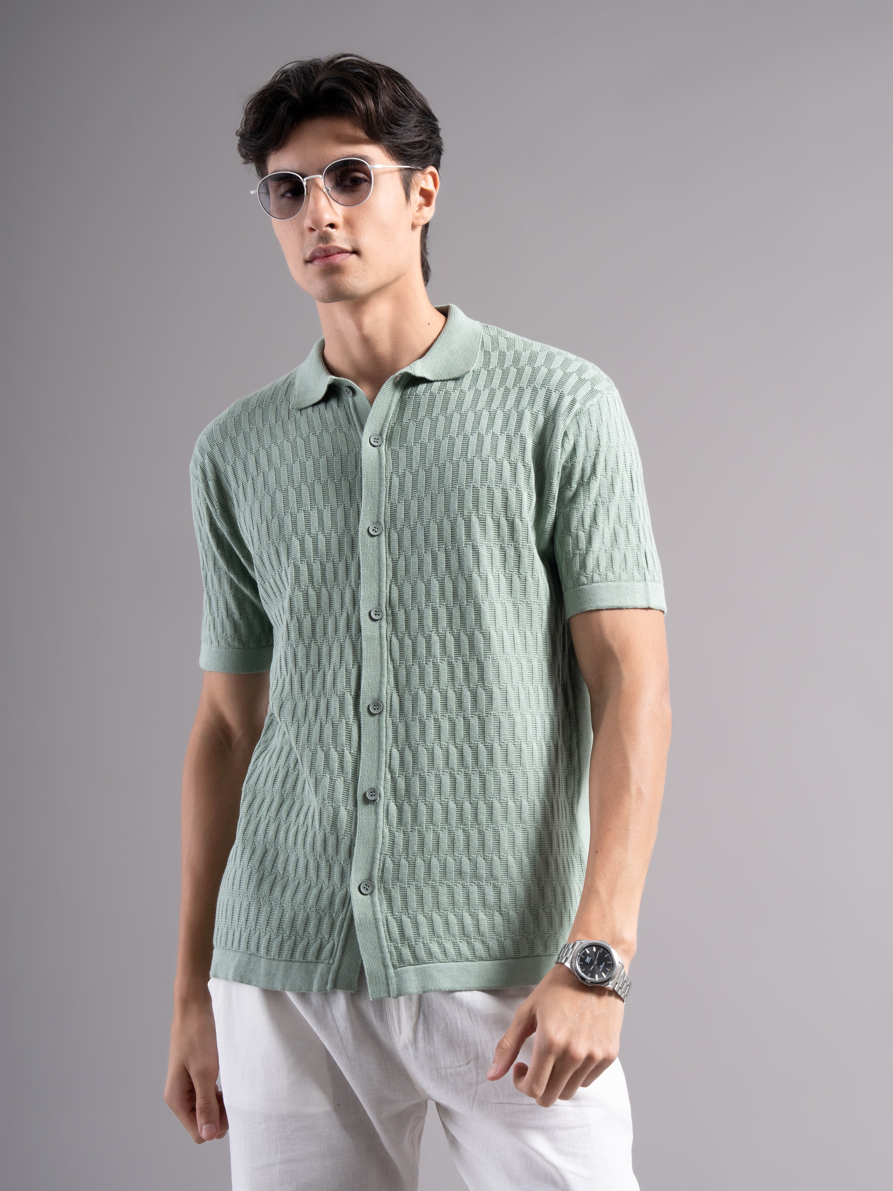 Men Alvorn Knit Shirt