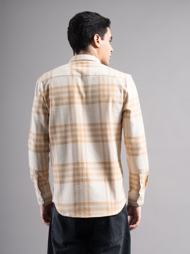 Men Auron Checks Shirt