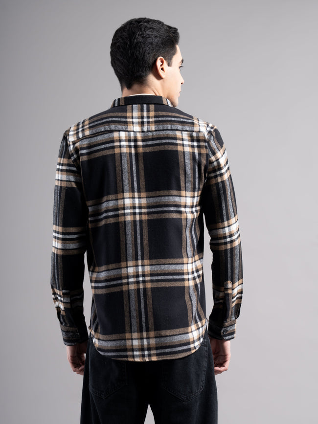 Men Auron Checks Shirt