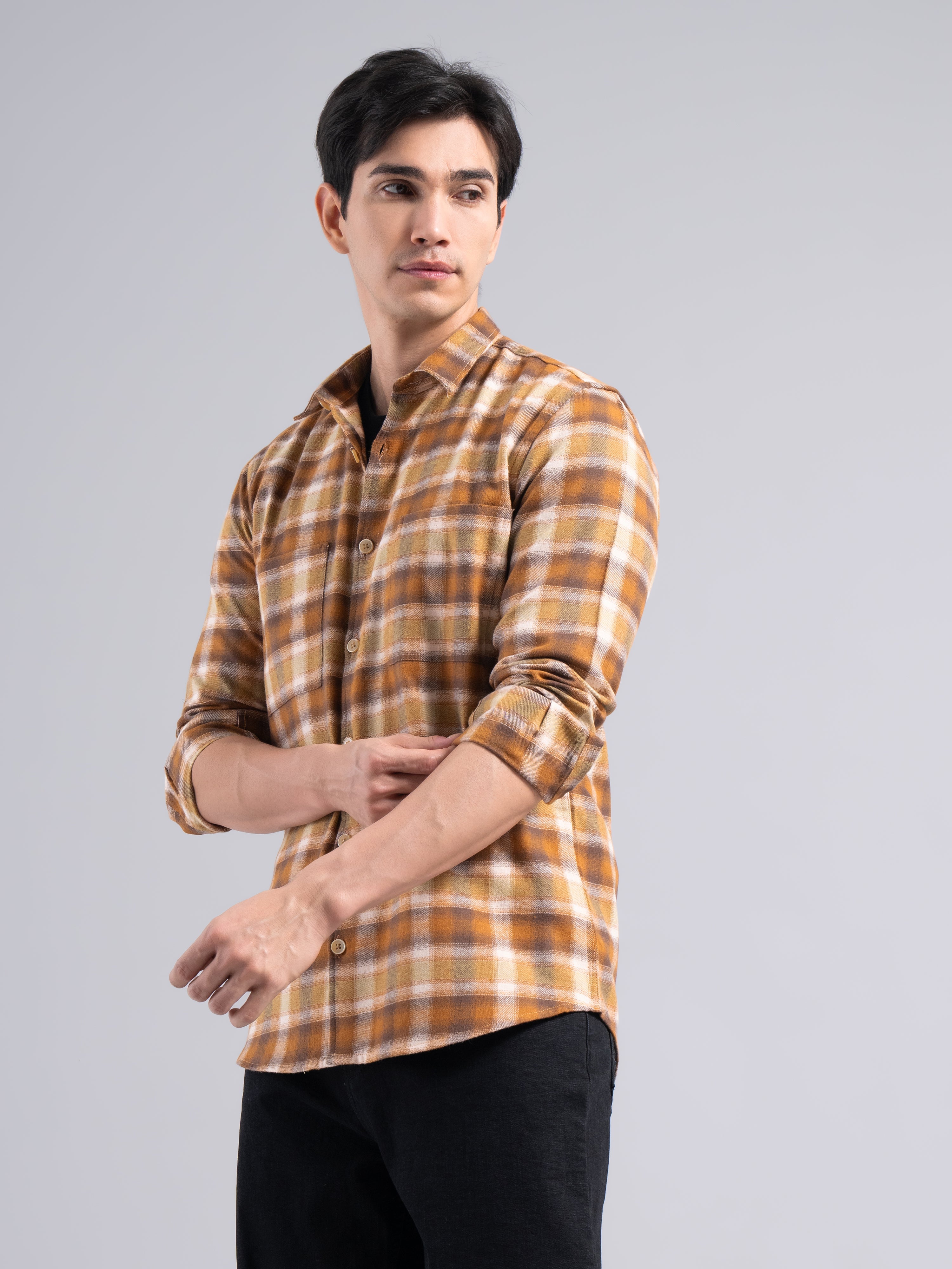 Men Balen Checks Shirt