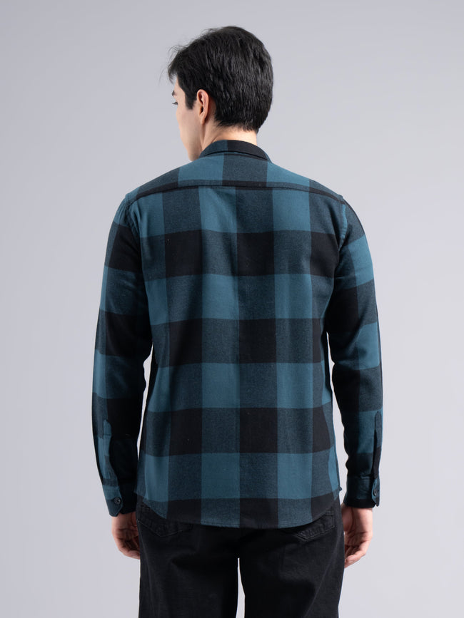 Men Basel Checks Shirt